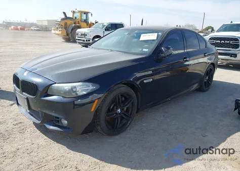 2014 BMW 535I из США, поврежденный, VIN WBA5B1C52ED482433